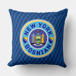 New York Bosnian American  Cushion