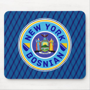 New York Bosnian American Mousemat