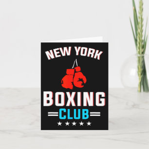 New York Boxing Club - Cool Boxing Tees  Card