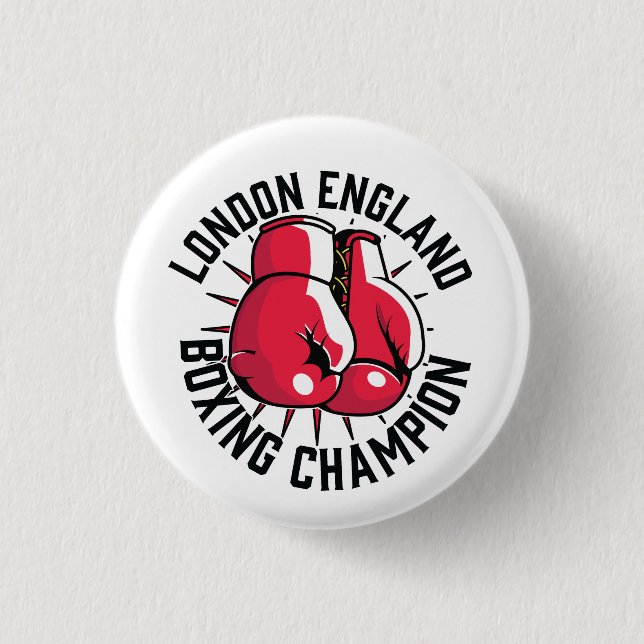 New York Boxing logo 3 Cm Round Badge (Front)