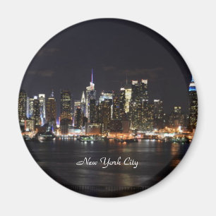 New York: Bright Lights, City Lights Magnet