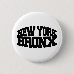 New York Bronx 6 Cm Round Badge