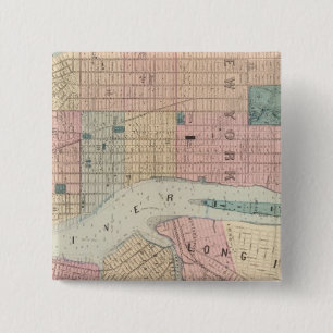 New York, Brooklyn 15 Cm Square Badge