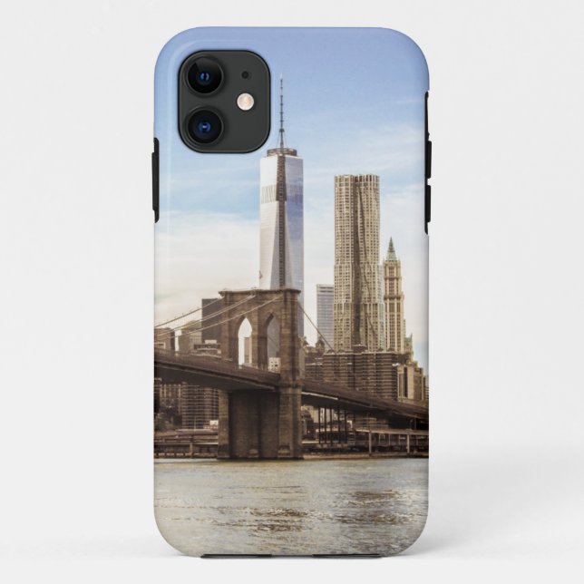 New York Brooklyn Bridge Case-Mate iPhone Case (Back)