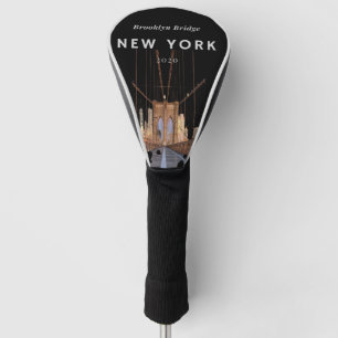 New York Brooklyn Bridge Golf Head Cover