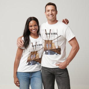 New York Brooklyn Bridge   T-Shirt