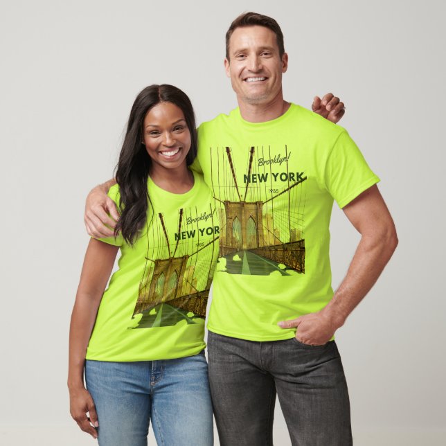 New York Brooklyn Bridge   T-Shirt (Unisex)