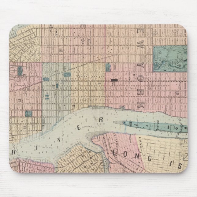 New York, Brooklyn Mouse Pad (Front)