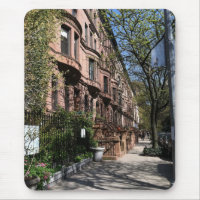 New York Brownstones Upper West Side Buildings NYC
