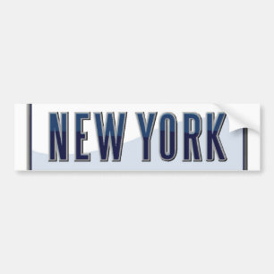 New York Bumper Sticker