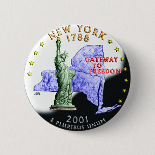 New York Button