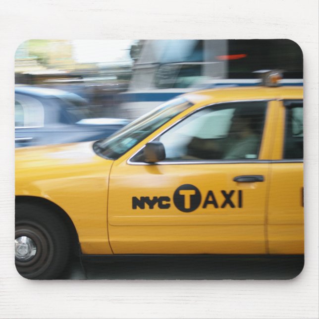 New York Cab Mouse Pad (Front)