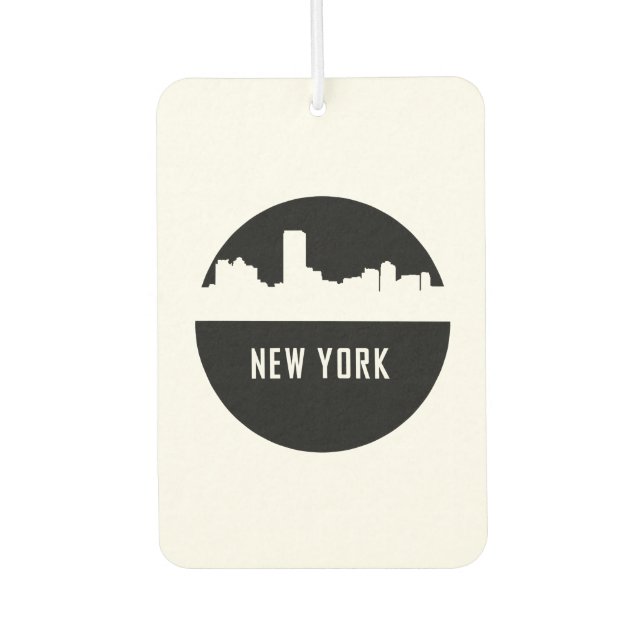 New York Car Air Freshener (Front)