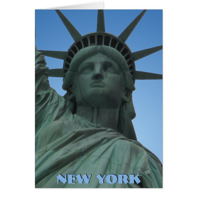 New York Card New York Souvenir Statue of Liberty (Front)