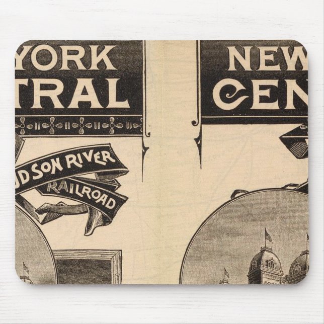 New York Central and Hudson River Railroad Mouse Pad (Front)