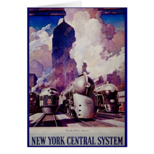 New York Central Line - Vintage Ad