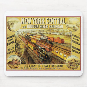 New York Central Mouse Pad