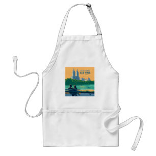 New York Central Park Bench Standard Apron