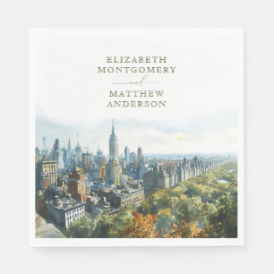 New York Central Park Napkin