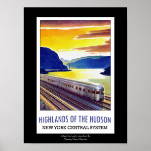 New York Central vintage travel poster