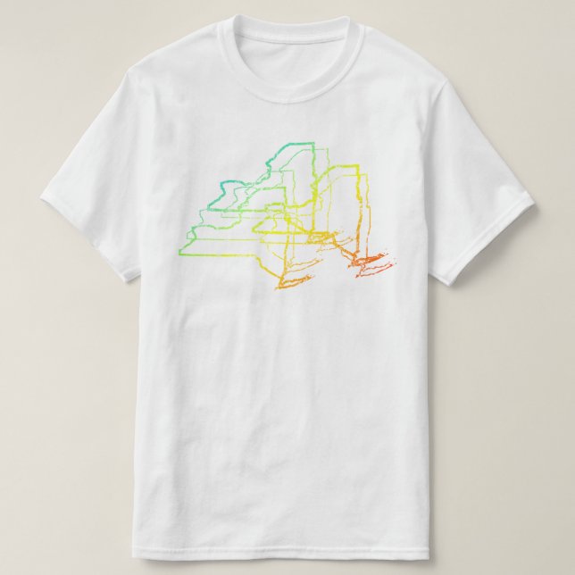 new york chill blur T-Shirt (Design Front)