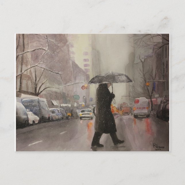 New York Chill Postcard (Front)