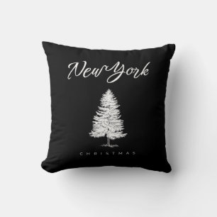 New York Christmas Cushion