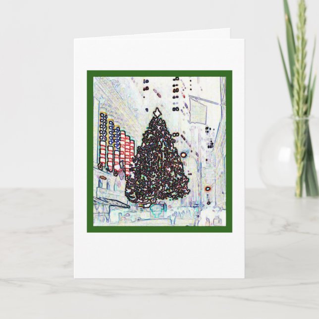 New York Christmas Holiday Card (Front)