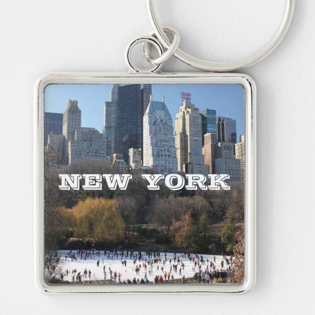 NEW YORK CHRISTMAS KEY RING (Front)