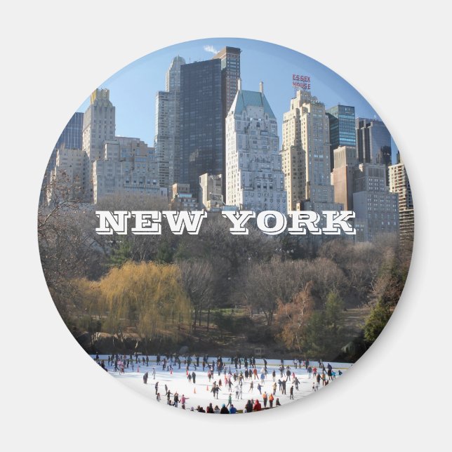 NEW YORK CHRISTMAS MAGNET (Front)