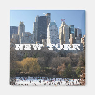 NEW YORK CHRISTMAS MAGNET