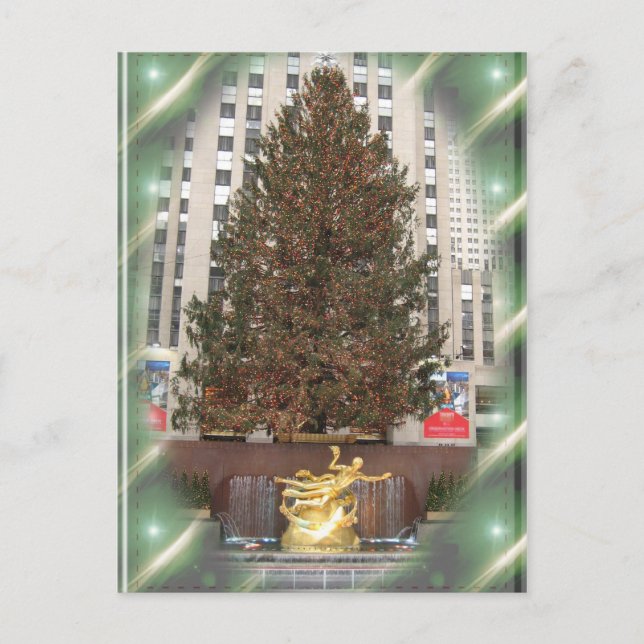 New York Christmas Postcard (Front)