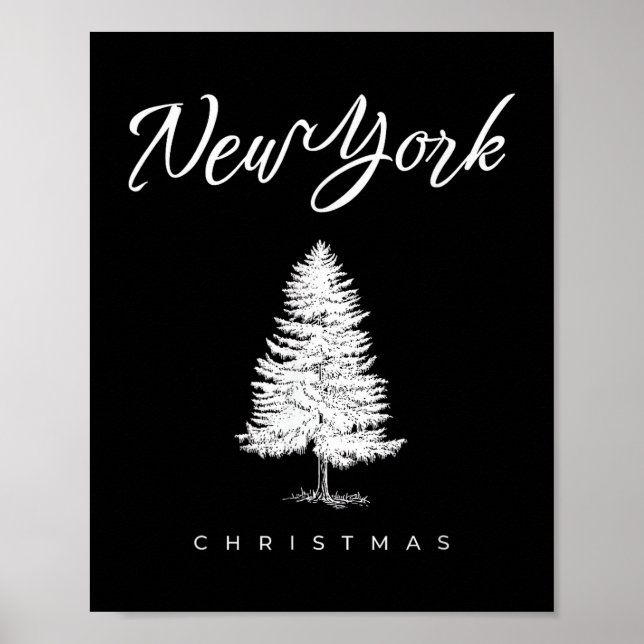 New York Christmas Poster (Front)