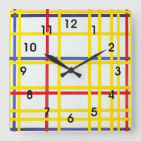 New York City 1 by Piet Mondrian