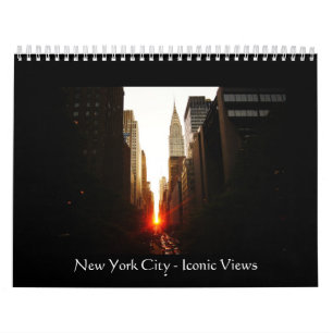 New York City 2013 Calendar - Iconic Views
