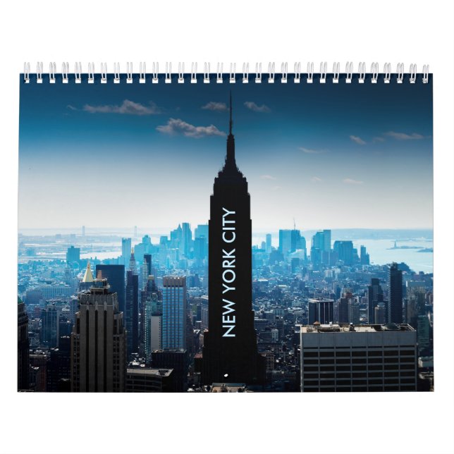 New York City 2025 calendar (Cover)