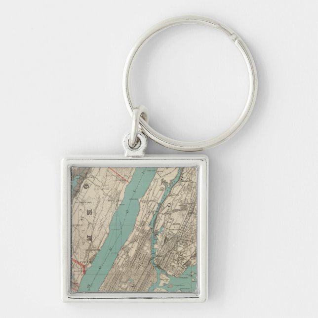 New York City 2 Key Ring (Front)