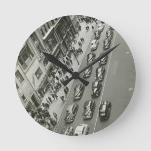 New York City 2 Round Clock