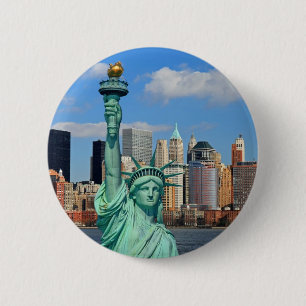 NEW YORK CITY 6 CM ROUND BADGE