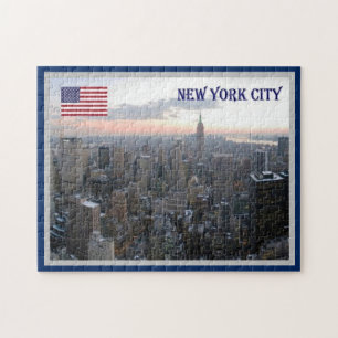 New York City - Aerial View - USA - Jigsaw Puzzle