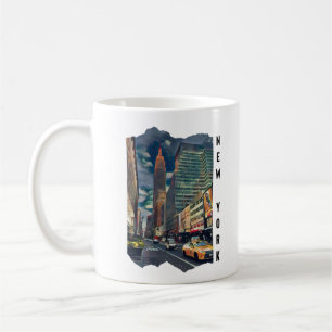 New York City Aesthetic Photo Art Coffee Mug