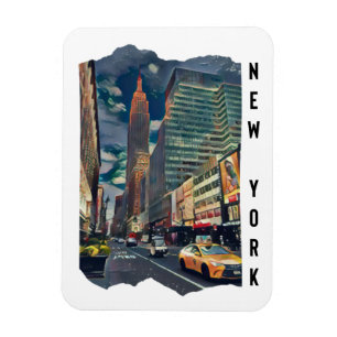 New York City Aesthetic Photo Art        Magnet