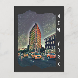 New York City Aesthetic Photo Art      Postcard