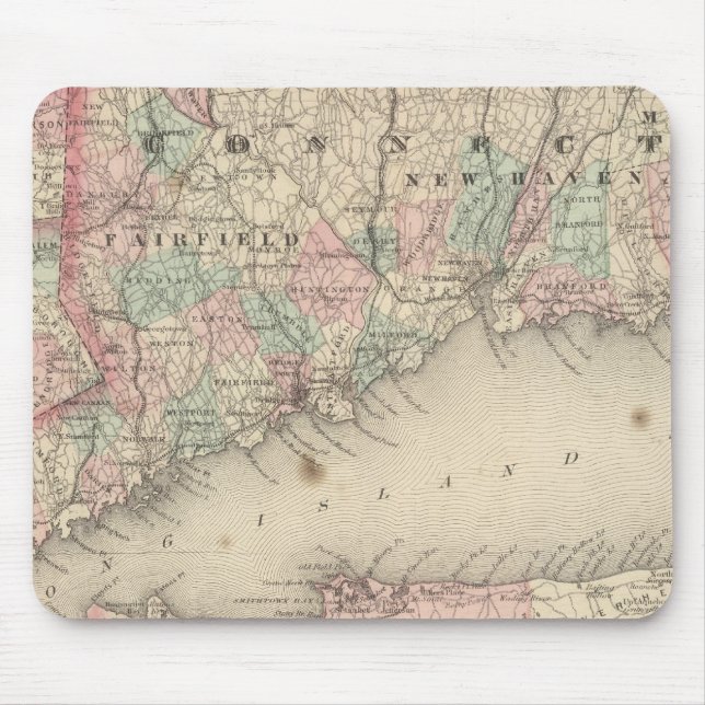 New York City and Vicinity Mouse Pad (Front)