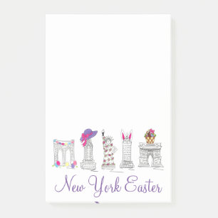 New York City Architecture NYC Happy Easter Post-it Notes
