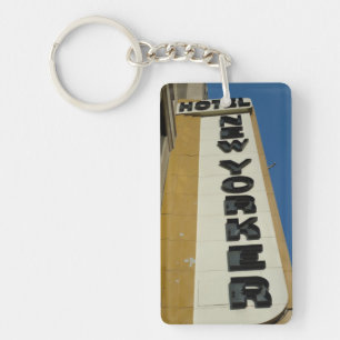 New York City Art Deco Key Ring