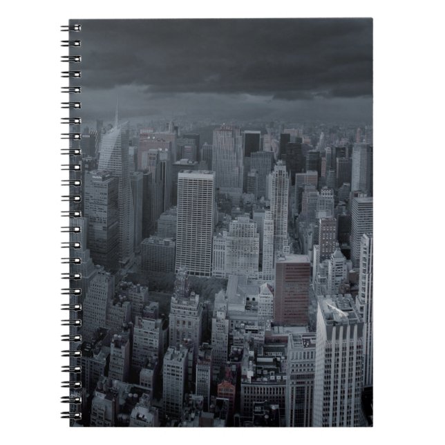 New York City at Night Spiral Notebook (Front)