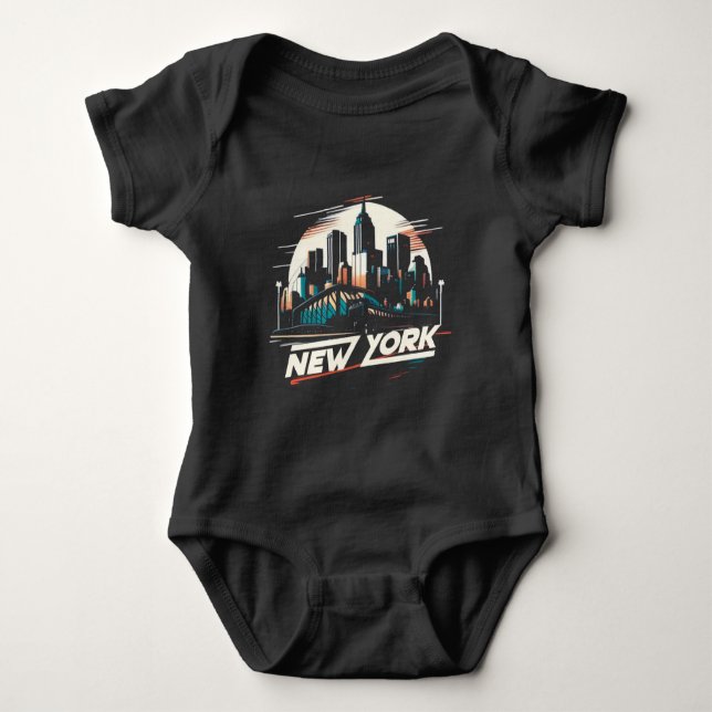 New York City Baby Bodysuit (Front)