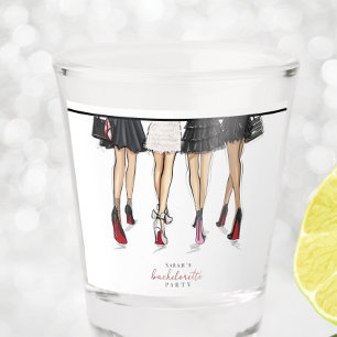 New York City Bachelorette Fashion Custom Shot Glass