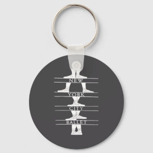 New York City Ballet Clic _2 Key Ring